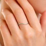 Foto anello Anima onda oro bianco