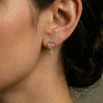 Orecchino Anima love 1 diamante - foto