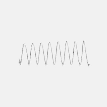 Anello origini 8 giri oro bianco